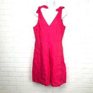 Gap Pink Linen Sundress Dress sz S